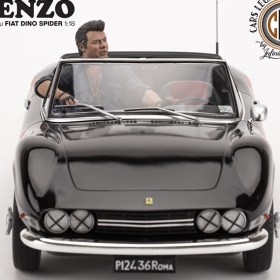 Enzo on Fiat Dino Spider 1/18 Resin Car by Infinite Statue